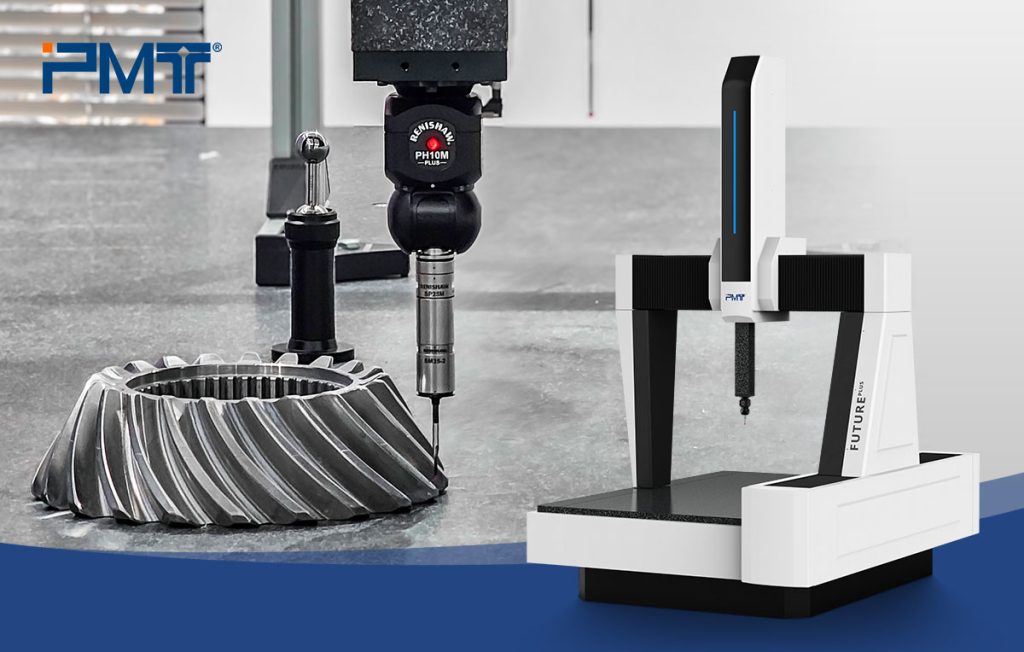 PMT派姆特三坐标测量仪检测螺旋伞齿轮的应用案例封面图