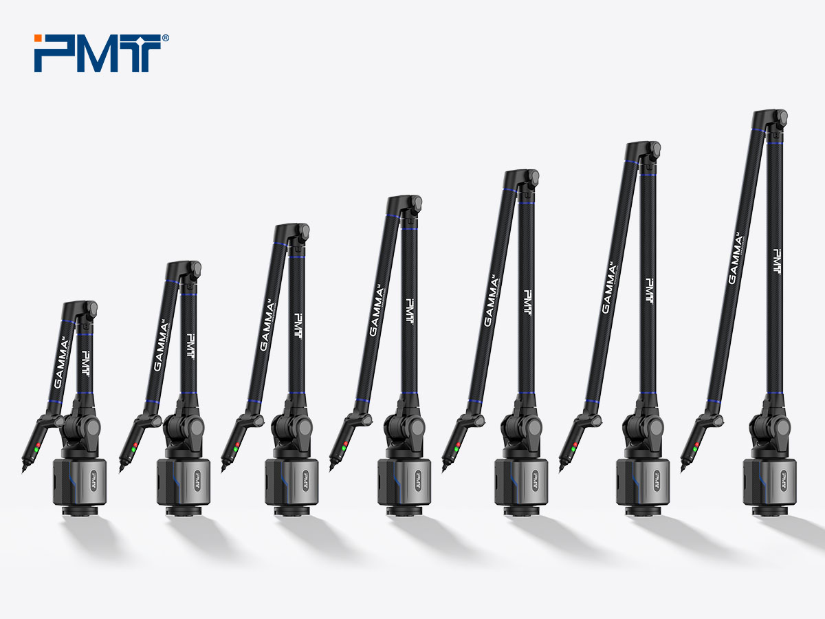 PMT派姆特关节臂测量机不同测量范围关节臂尺寸图