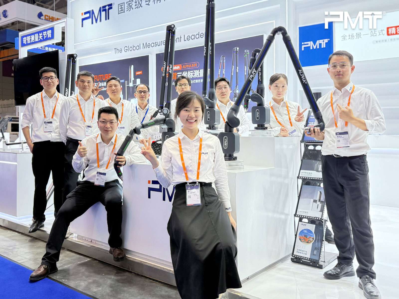 PMT派姆特ITES 2026深圳工业展团队合照